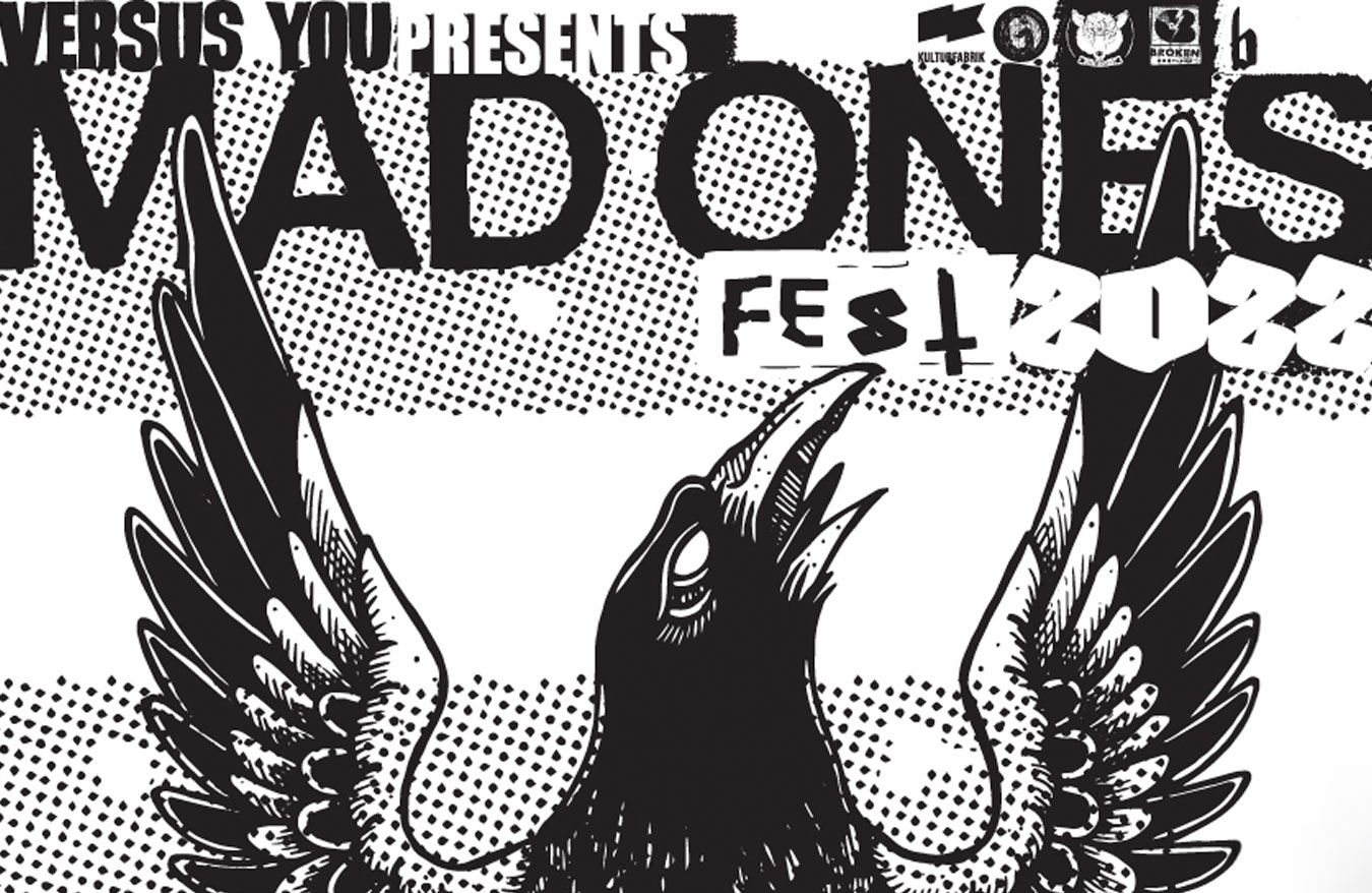 Poster for MAD ONES FEST Vol. 1 2022 featuring dates 04–05 June and venue Kulturfabrik Esch-sur-Alzette