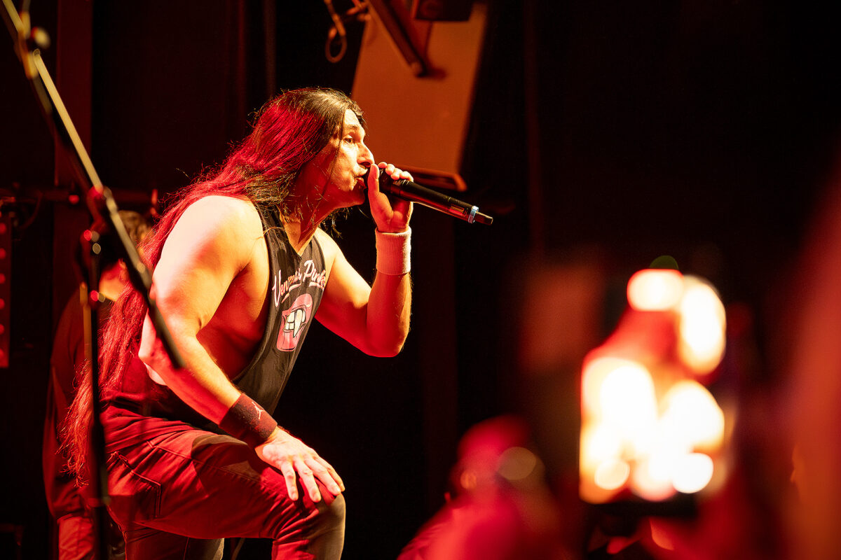 Ignite live at Rotondes in Luxembourg during a high-energy punk rock show