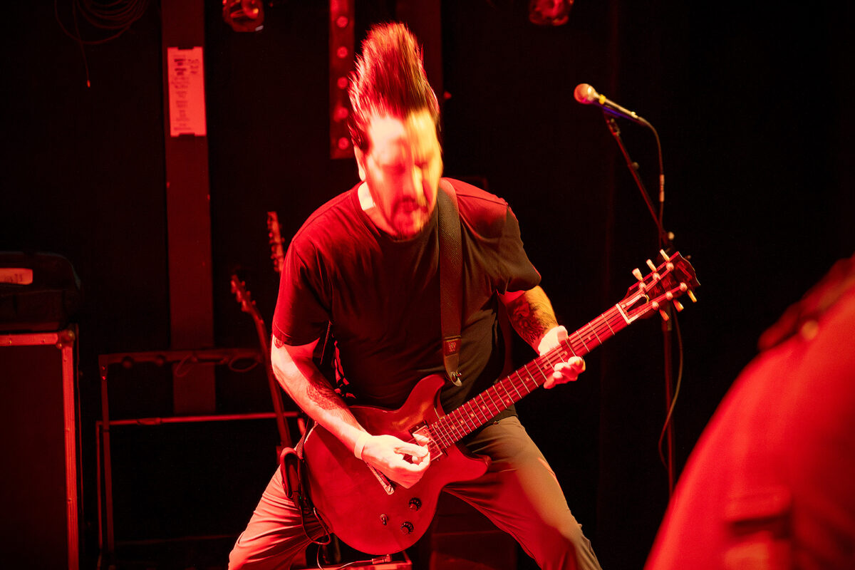 Ignite live at Rotondes in Luxembourg during a high-energy punk rock show
