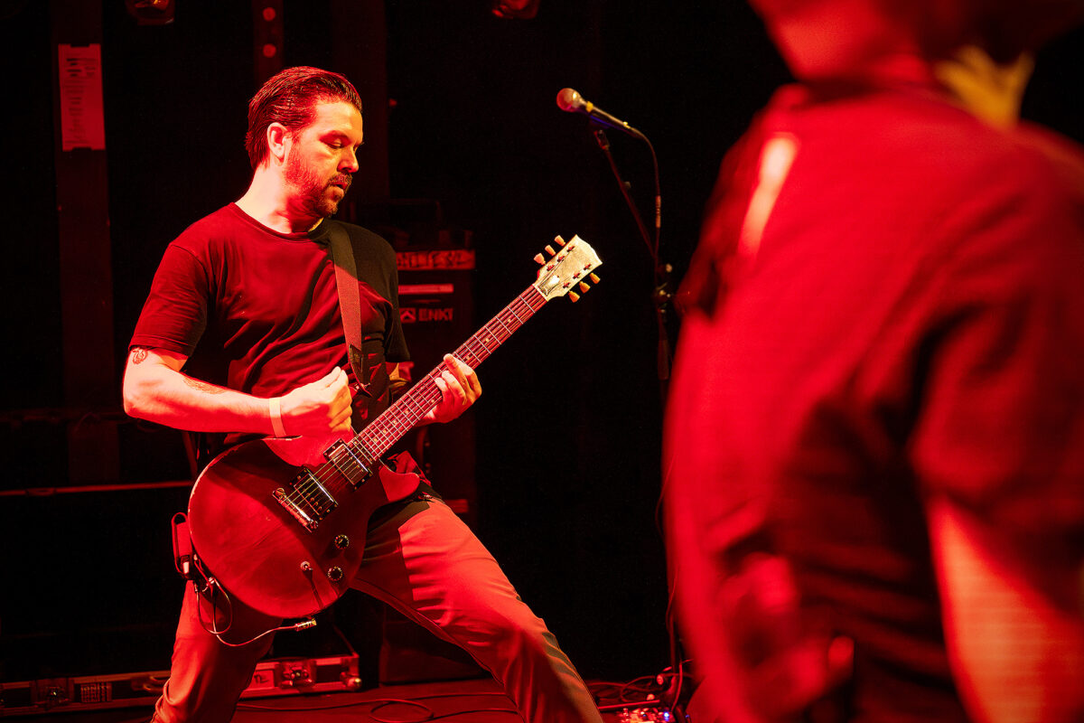 Ignite live at Rotondes in Luxembourg during a high-energy punk rock show