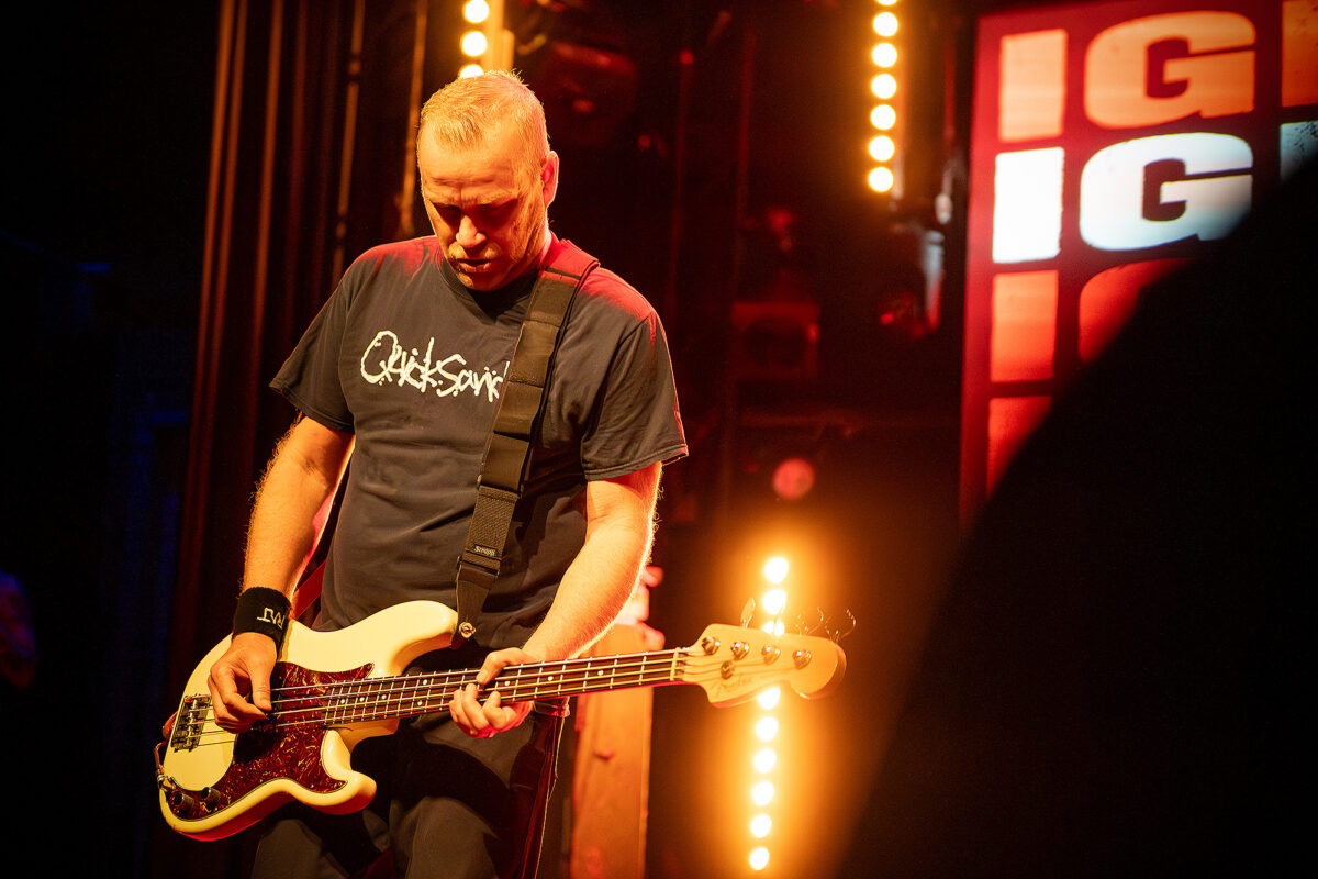 Ignite live at Rotondes in Luxembourg during a high-energy punk rock show