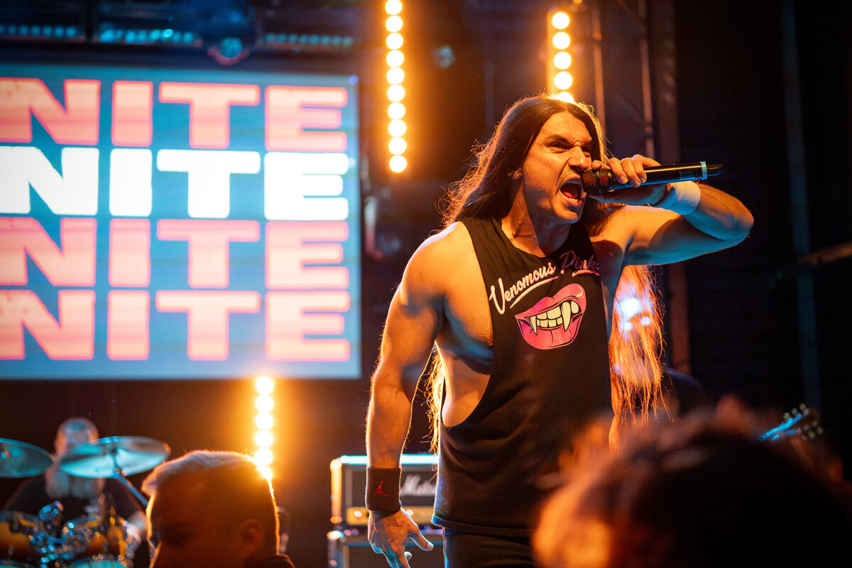 Ignite live at Rotondes in Luxembourg during a high-energy punk rock show