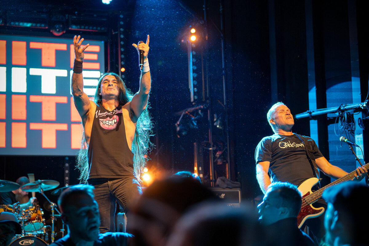 Ignite live at Rotondes in Luxembourg during a high-energy punk rock show