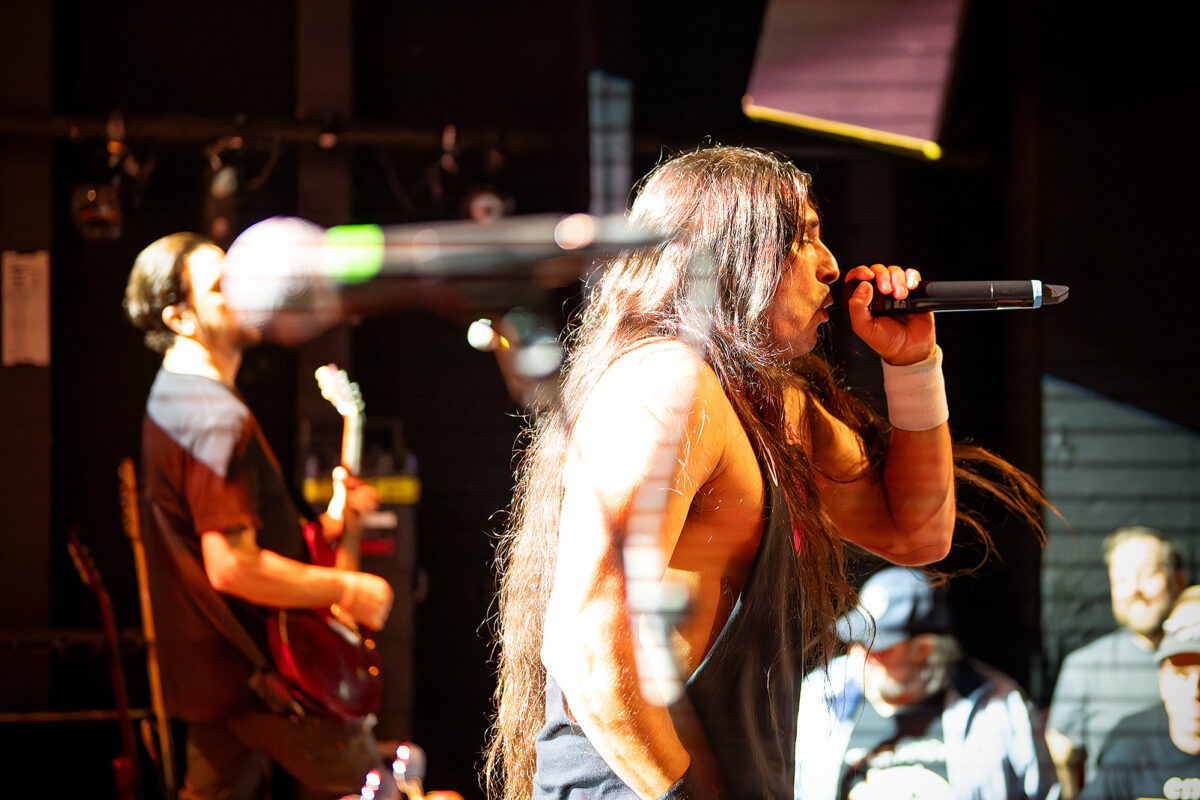Ignite live at Rotondes in Luxembourg during a high-energy punk rock show
