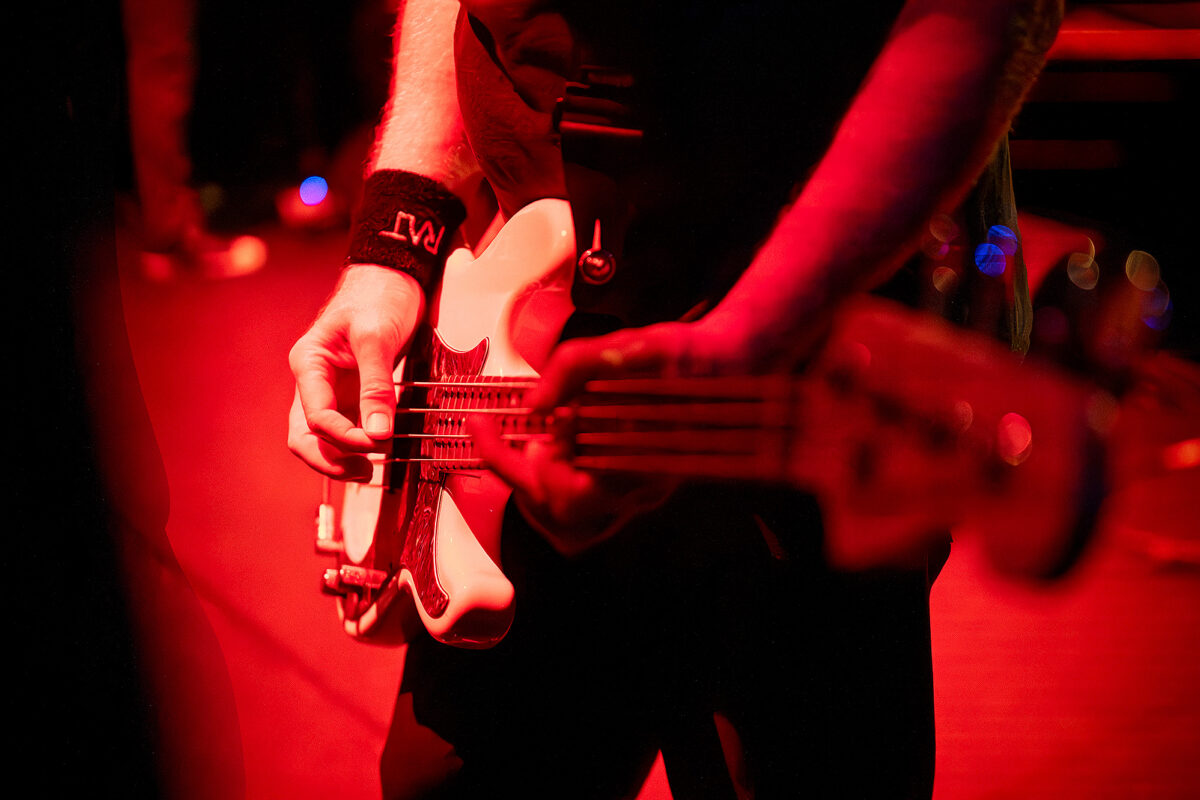 Ignite live at Rotondes in Luxembourg during a high-energy punk rock show