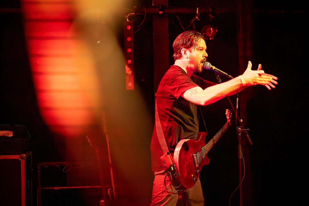 Ignite live at Rotondes in Luxembourg during a high-energy punk rock show
