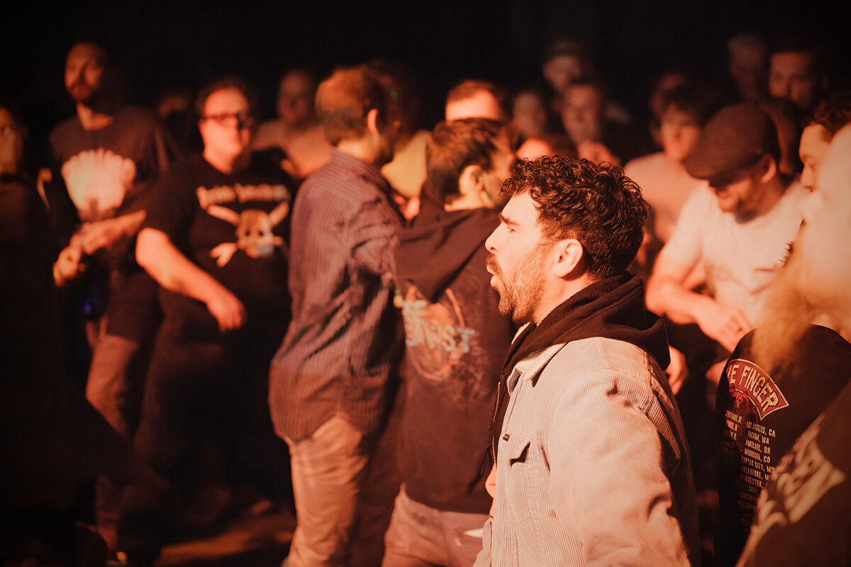 Ignite live at Rotondes in Luxembourg during a high-energy punk rock show