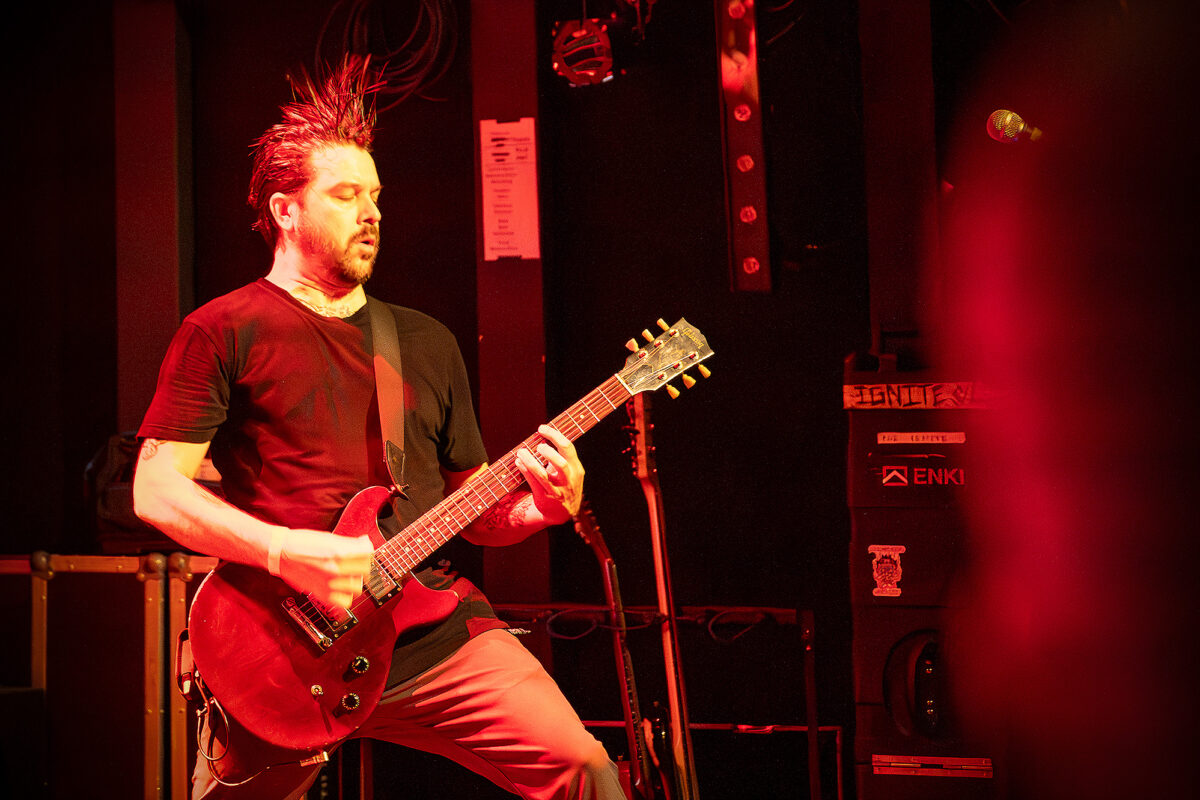 Ignite live at Rotondes in Luxembourg during a high-energy punk rock show