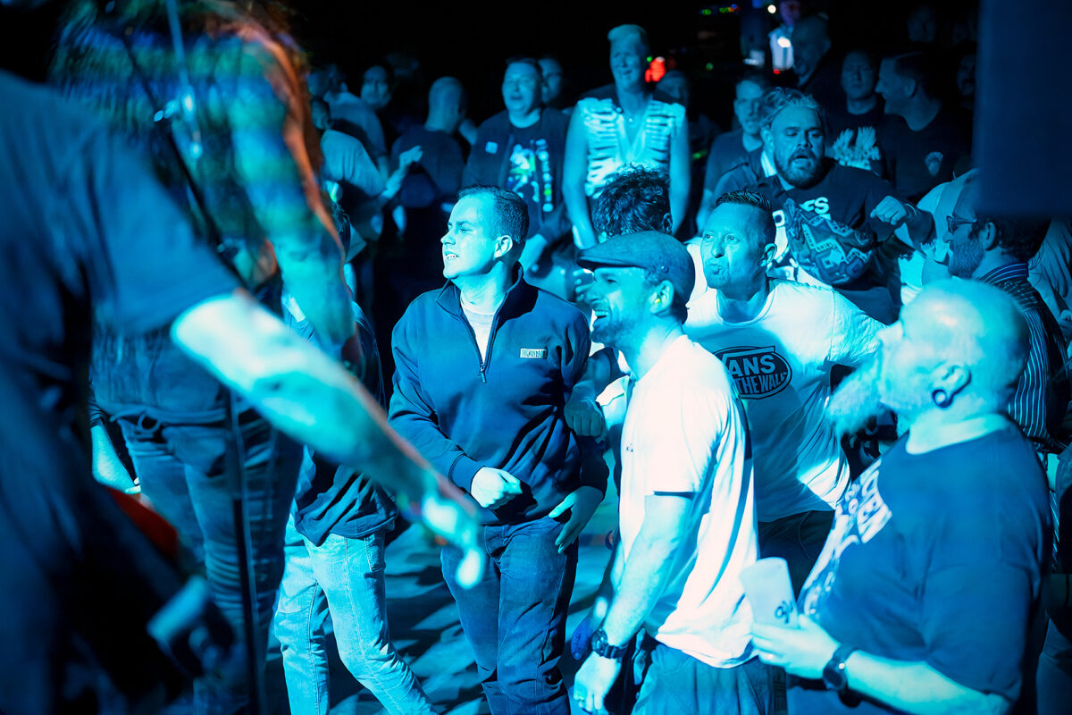 Ignite live at Rotondes in Luxembourg during a high-energy punk rock show