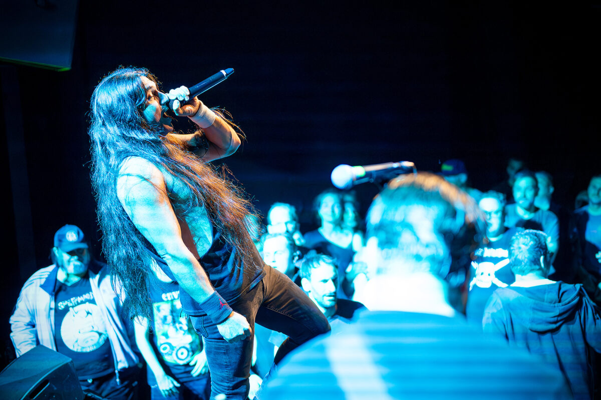 Ignite live at Rotondes in Luxembourg during a high-energy punk rock show
