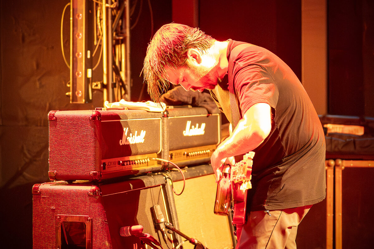 Ignite live at Rotondes in Luxembourg during a high-energy punk rock show