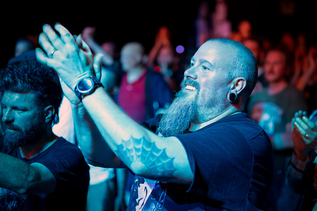 Ignite live at Rotondes in Luxembourg during a high-energy punk rock show